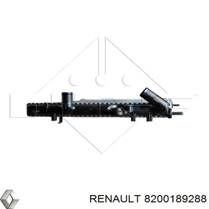 Радиатор 8200189288 Renault (RVI)