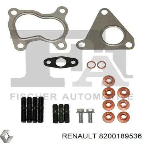 Купить 8200189536 Renault (RVI) Турбоком