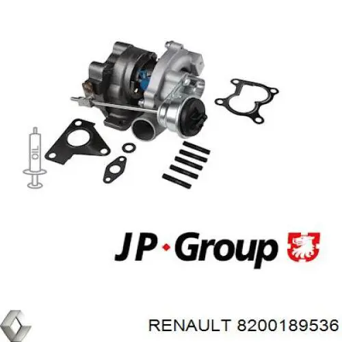 8200189536 Renault (RVI) Турбонаддув