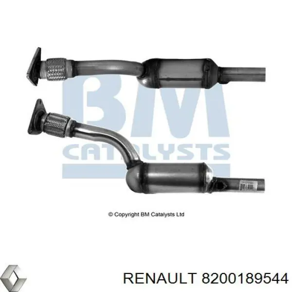 Трубы приемные (штаны) Renault (RVI) 8200189544 цена, от 216.85 USD