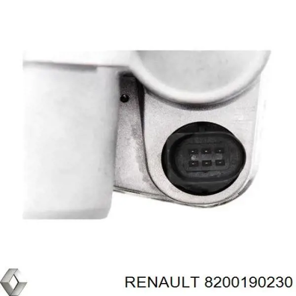 8200190230 Renault (RVI) válvula de borboleta montada