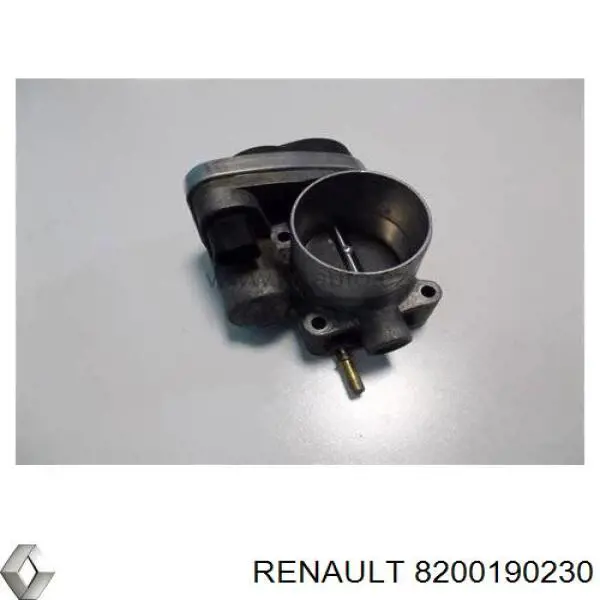 Дроссельная заслонка 8200190230 Renault (RVI)