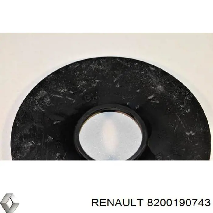 8200190743 Renault (RVI) espaçador (anel de borracha da mola traseira inferior)