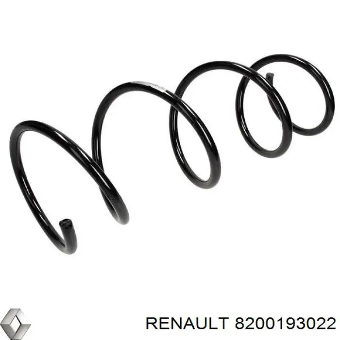 Передняя пружина 8200193022 Renault (RVI)