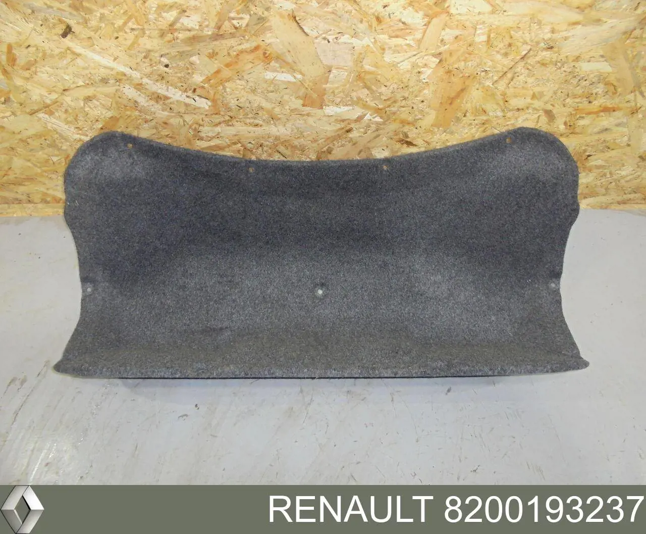 Revestimento (cobrimento) de tampa de porta-malas (de 3ª/5ª porta traseira) para Renault Megane (LM0)