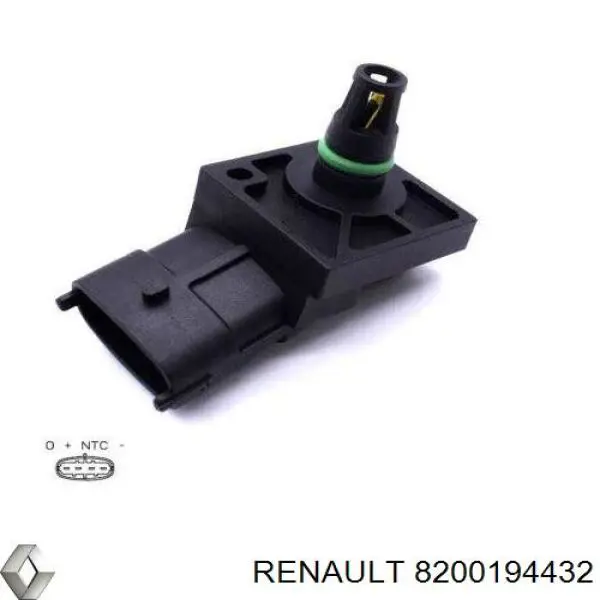 8200194432 Renault (RVI) Датчик давления воздуха