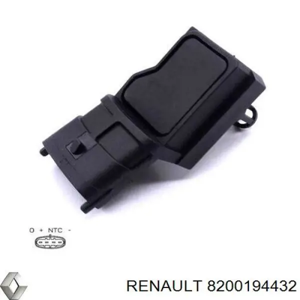 Датчик абсолютного давления в коллекторе Renault (RVI) 8200194432 цена, от 19.00 USD