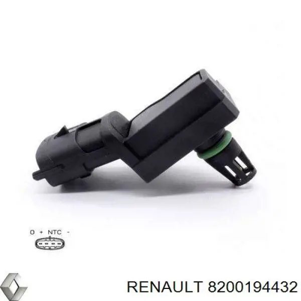 Купить 8200194432 Renault (RVI) Датчик MAP