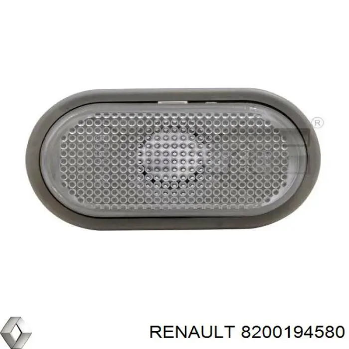 Luz intermitente guardabarros 8200194580 Renault (RVI)