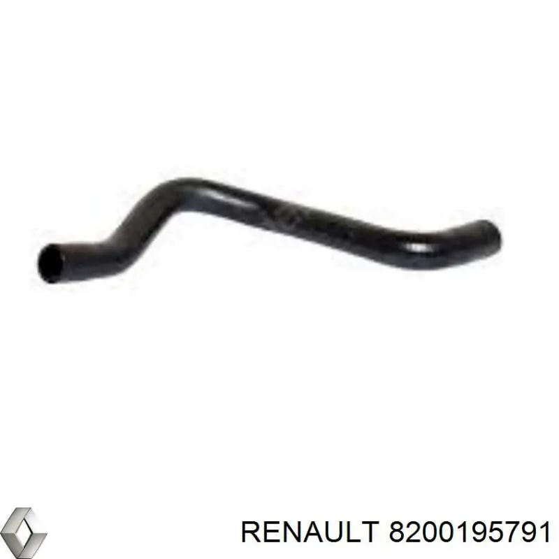 Шланг радиатора охлаждения Renault (RVI) 8200195791 цена, от 7.62 USD