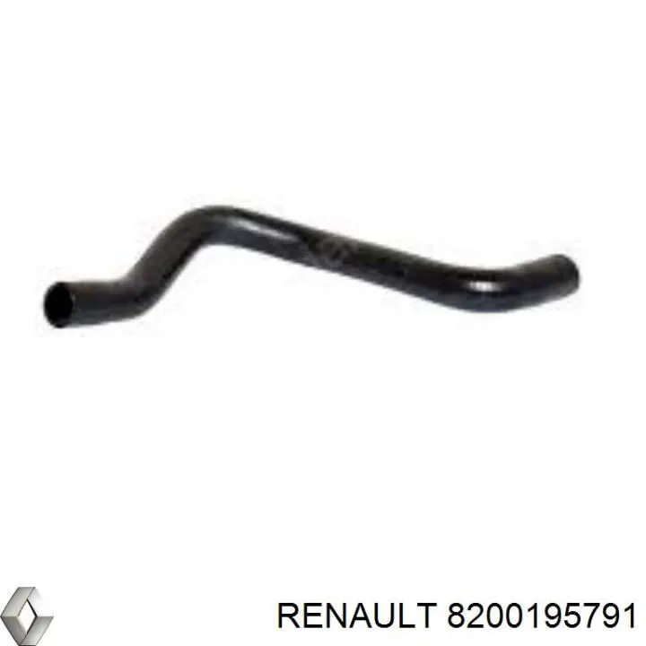 Купить 8200195791 Renault (RVI) Патрубок радиатора