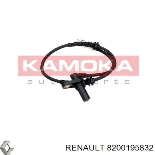 Датчик ABS задний Renault (RVI) 8200195832