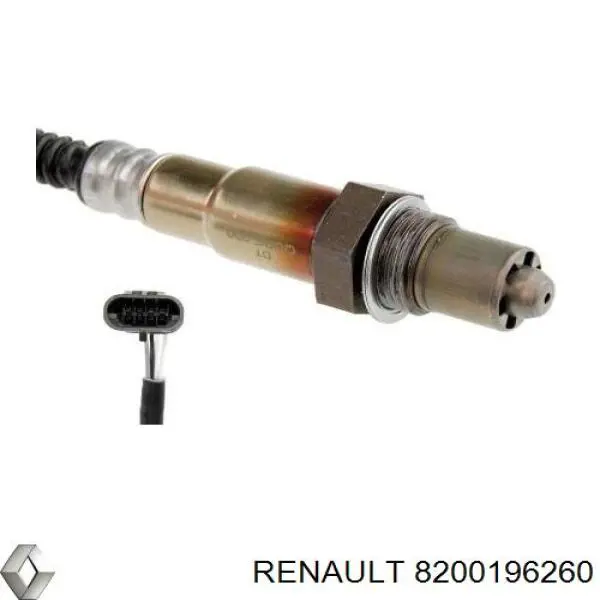 8200196260 Renault (RVI) лямбда-зонд, датчик кислорода до катализатора