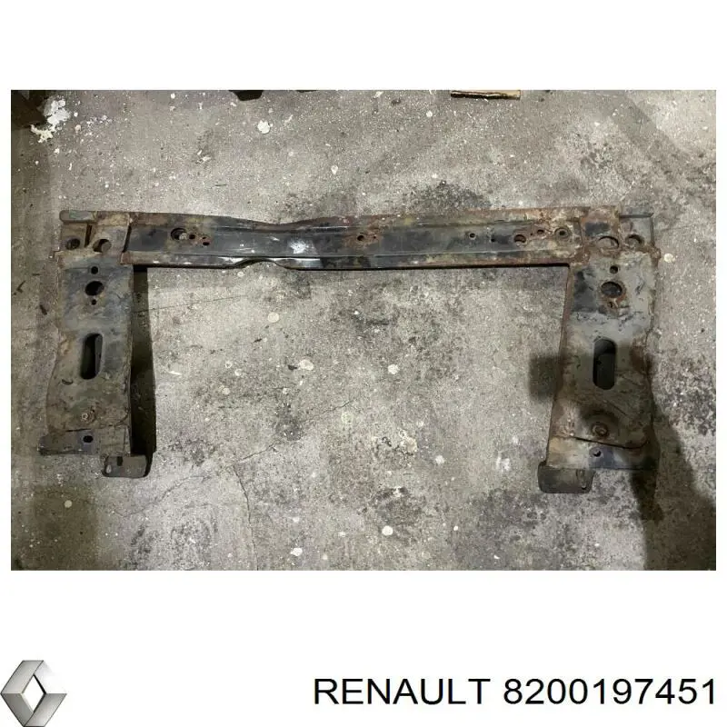 Балка передней подвески (подрамник) передняя Renault (RVI) 8200197451 цена, от 22.82 USD