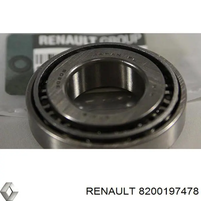 Подшипники коробки передач КПП Renault (RVI) 8200197478 цена, от 28.37 USD