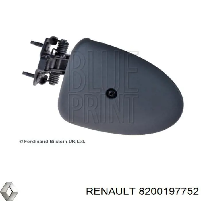 8200197752 Renault (RVI) limitador de abertura de porta da seção de bagagem (furgão)