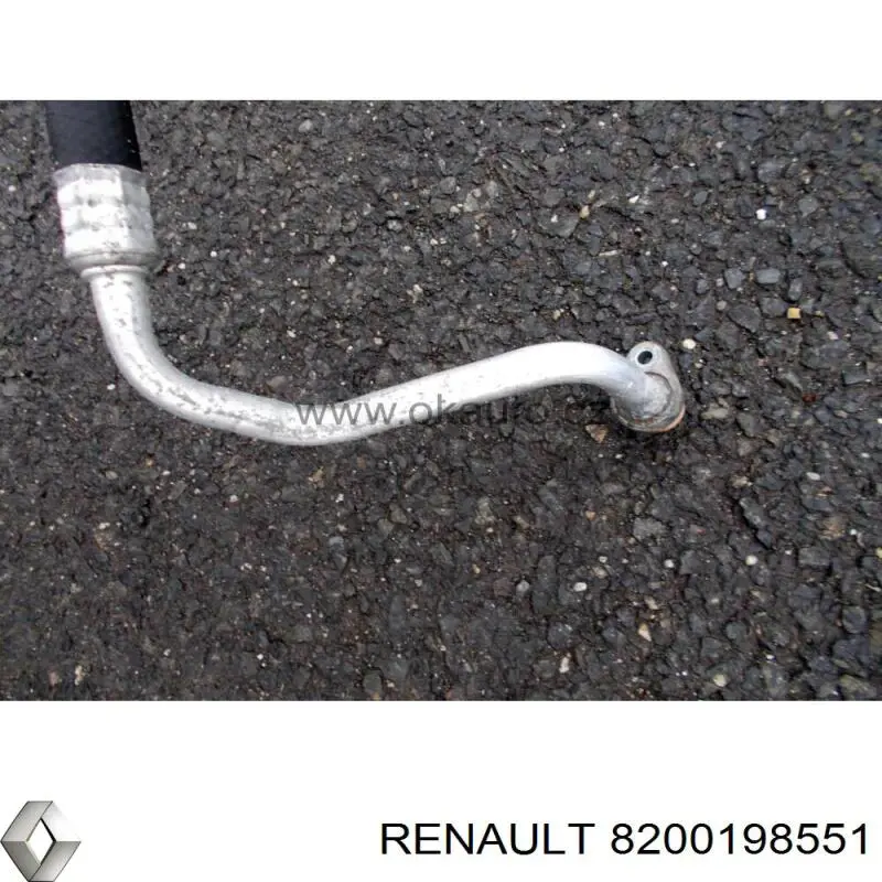 Шланг кондиционера, от испарителя к компрессору Renault (RVI) 8200198551 цена, от 55.64 USD