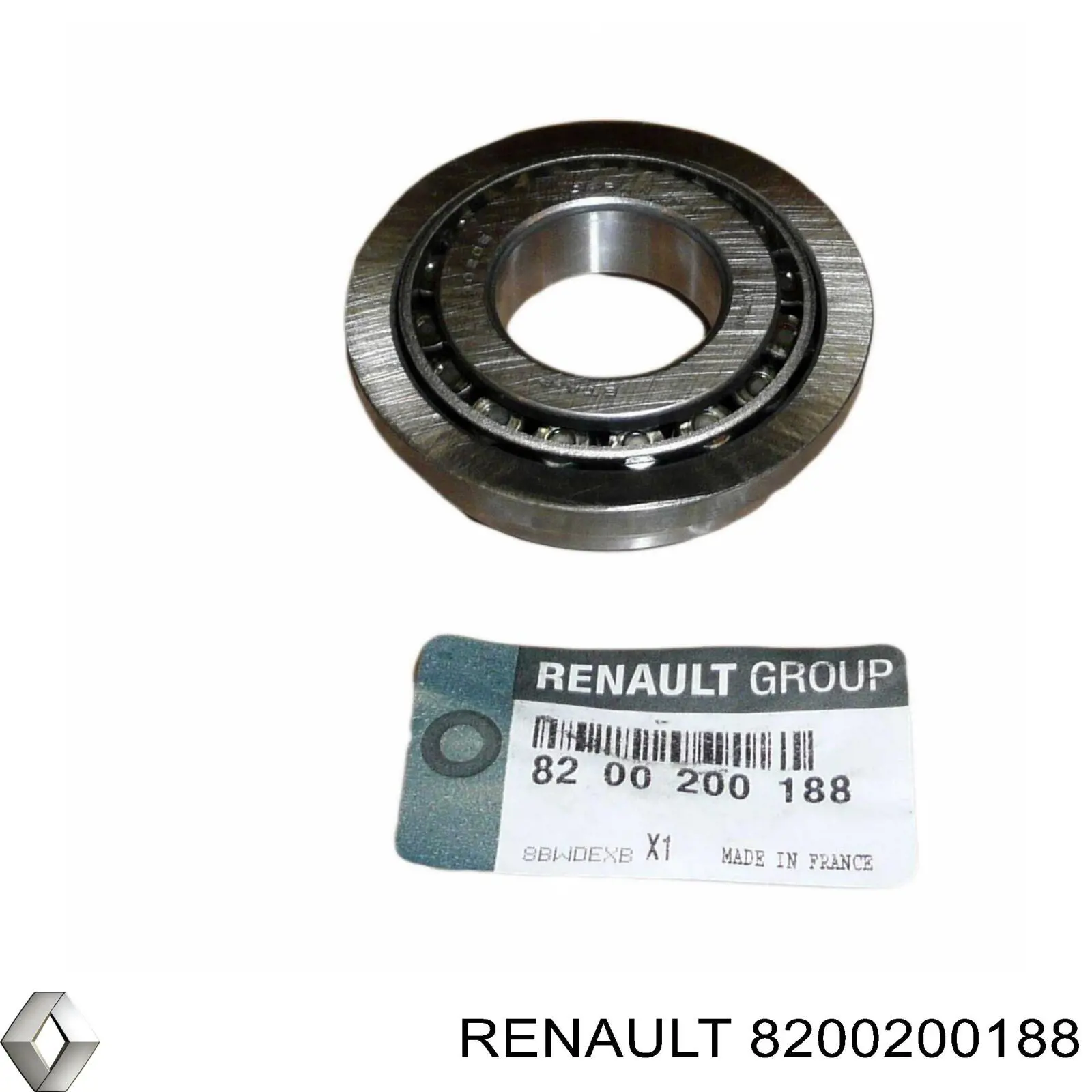 Подшипник КПП Renault (RVI) 8200200188