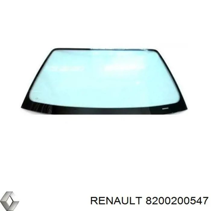 Лобовое стекло на Renault Megane II 