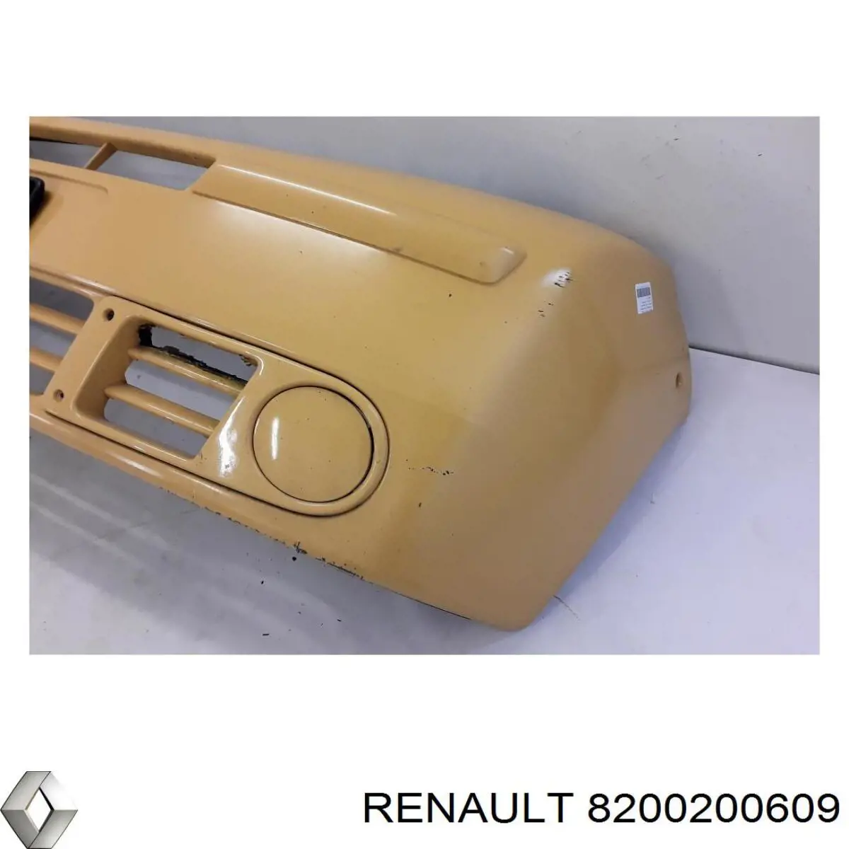 Бампер передний Renault (RVI) 8200200609