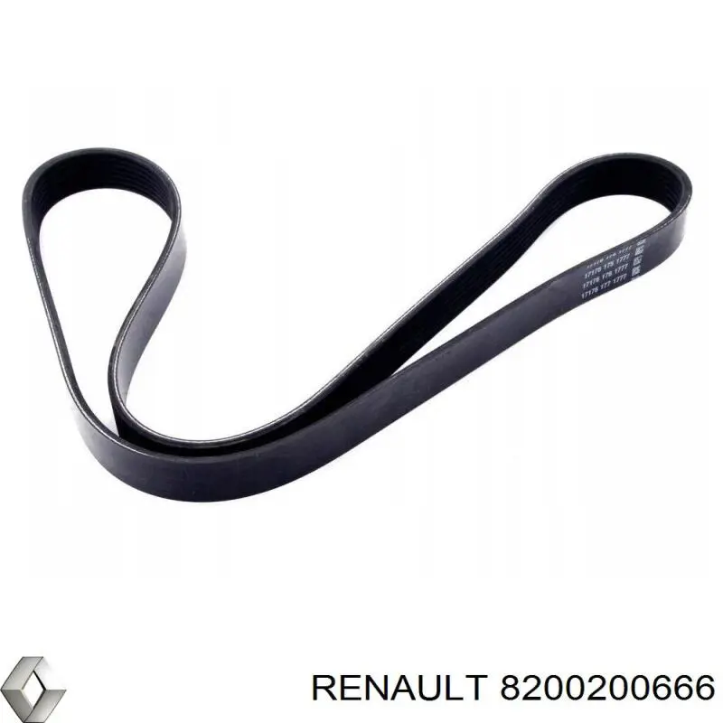 8200200666 Renault (RVI) ремень генератора