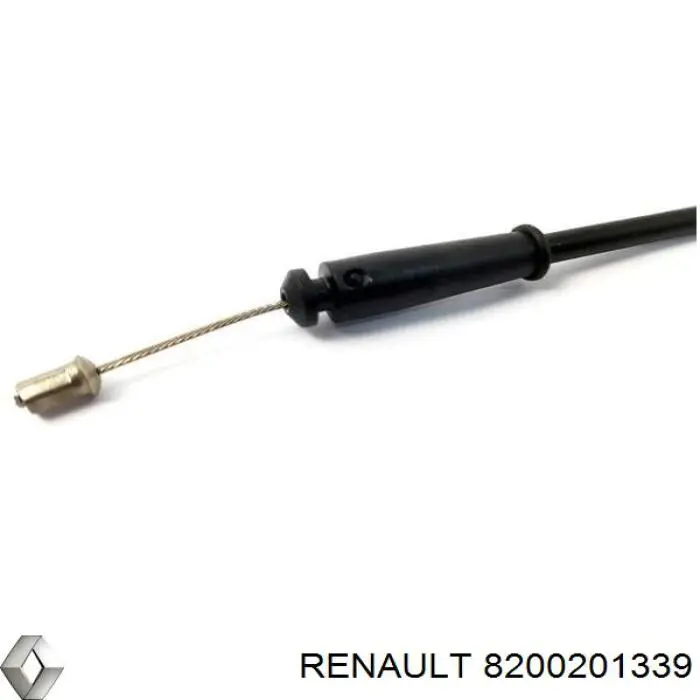 Трос открывания капота 8200201339 Renault (RVI)