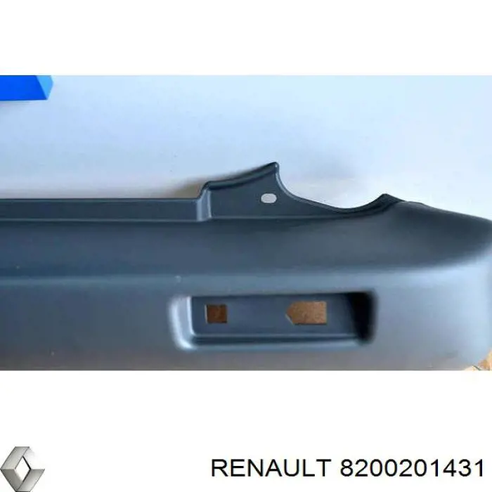 8200201431 Renault (RVI) бампер задний, центральная часть