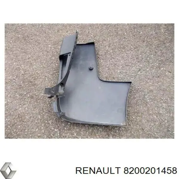 Бампер задний, левая часть 8200201458 Renault (RVI)