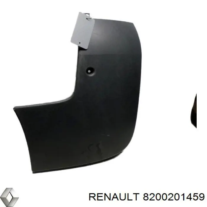 8200201459 Renault (RVI) pára-choque traseiro, parte esquerda