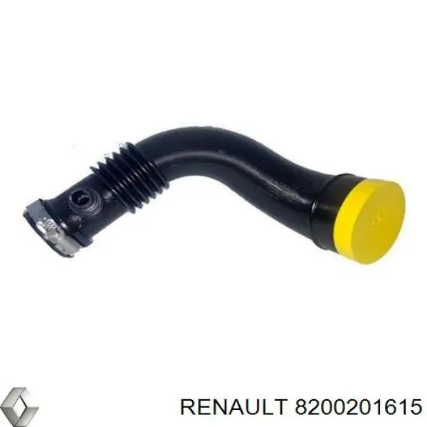 8200201615 Renault (RVI) патрубок воздушный, вход в турбину (наддув)