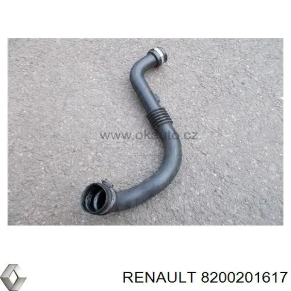 Mangueira (cano derivado) direita de intercooler Renault (RVI) 8200201617