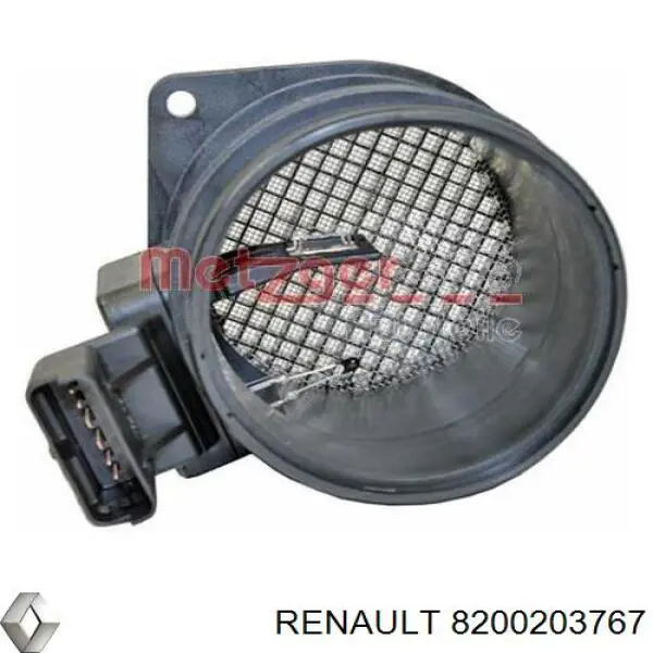 Датчик массового расхода воздуха Renault (RVI) 8200203767 цена, от 60.57 USD