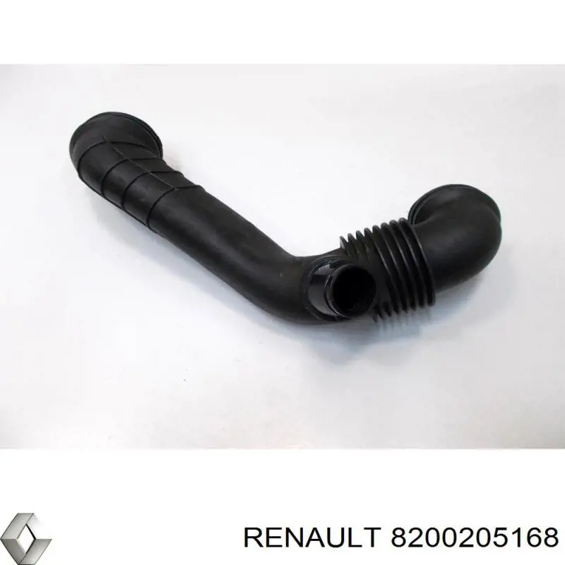 Патрубок воздушный, вход воздушного фильтра Renault (RVI) 8200205168