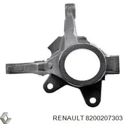 Цапфа (поворотный кулак) передний левый Renault (RVI) 8200207303 цена, от 67.40 USD