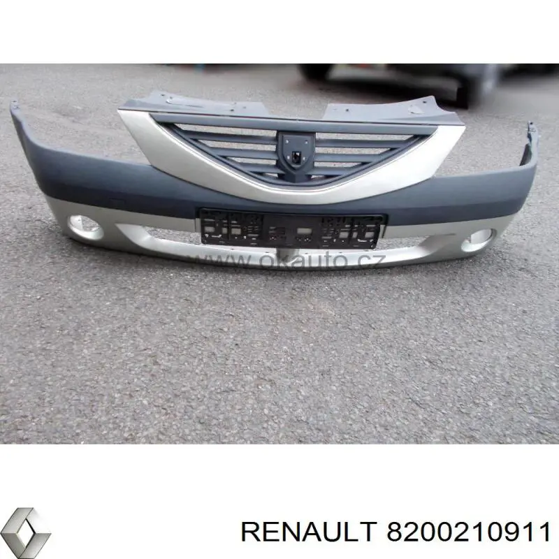 Купить 8200210911 Renault (RVI) Буфер (бампер) передний