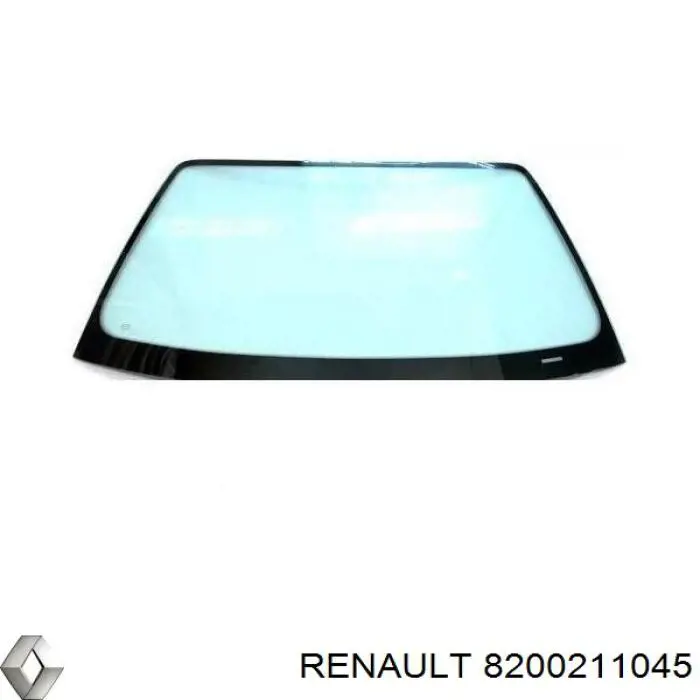 6001546697 Renault (RVI) стекло лобовое