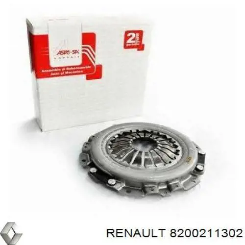 Лепестковая корзина сцепления Renault (RVI) 8200211302 цена, от 11.40 USD