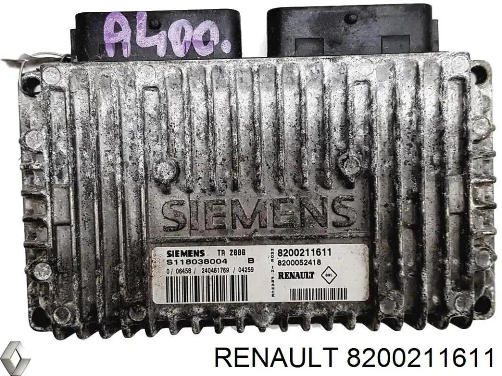 Módulo de direção (Centralina eletrônica) da Caixa Automática de Mudança eletrônica para Renault Laguna (BG0)