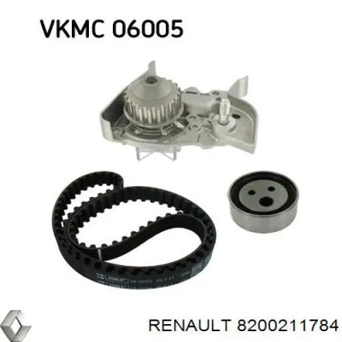Ролик натяжителя ремня ГРМ Renault (RVI) 8200211784