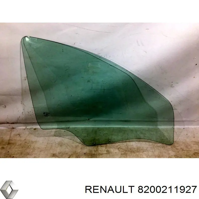 8200211927 Renault (RVI) vidro da porta dianteira direita