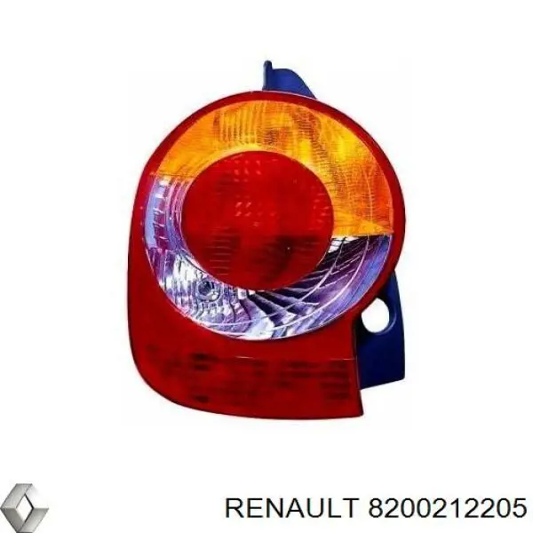 Задняя левая фара Renault (RVI) 8200212205 цена, от 52.59 USD