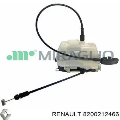 Купить 8200212466 Renault (RVI) Замок двери задней левой