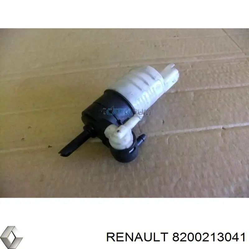 Насос-мотор омывателя стекла переднего/заднего 8200213041 Renault (RVI)