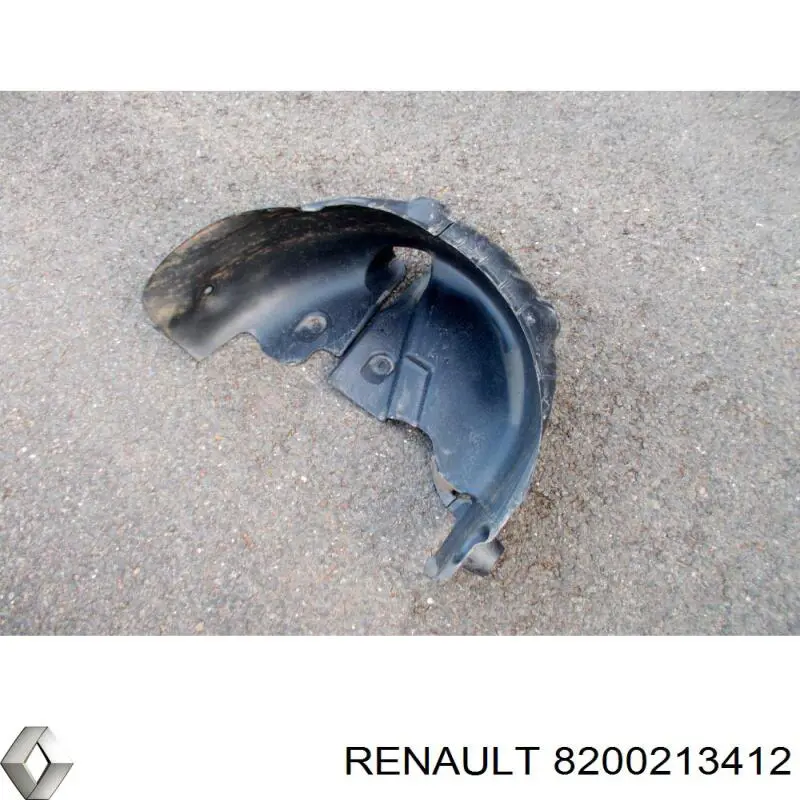 Купить 8200213412 Renault (RVI) Подкрылок задний правый