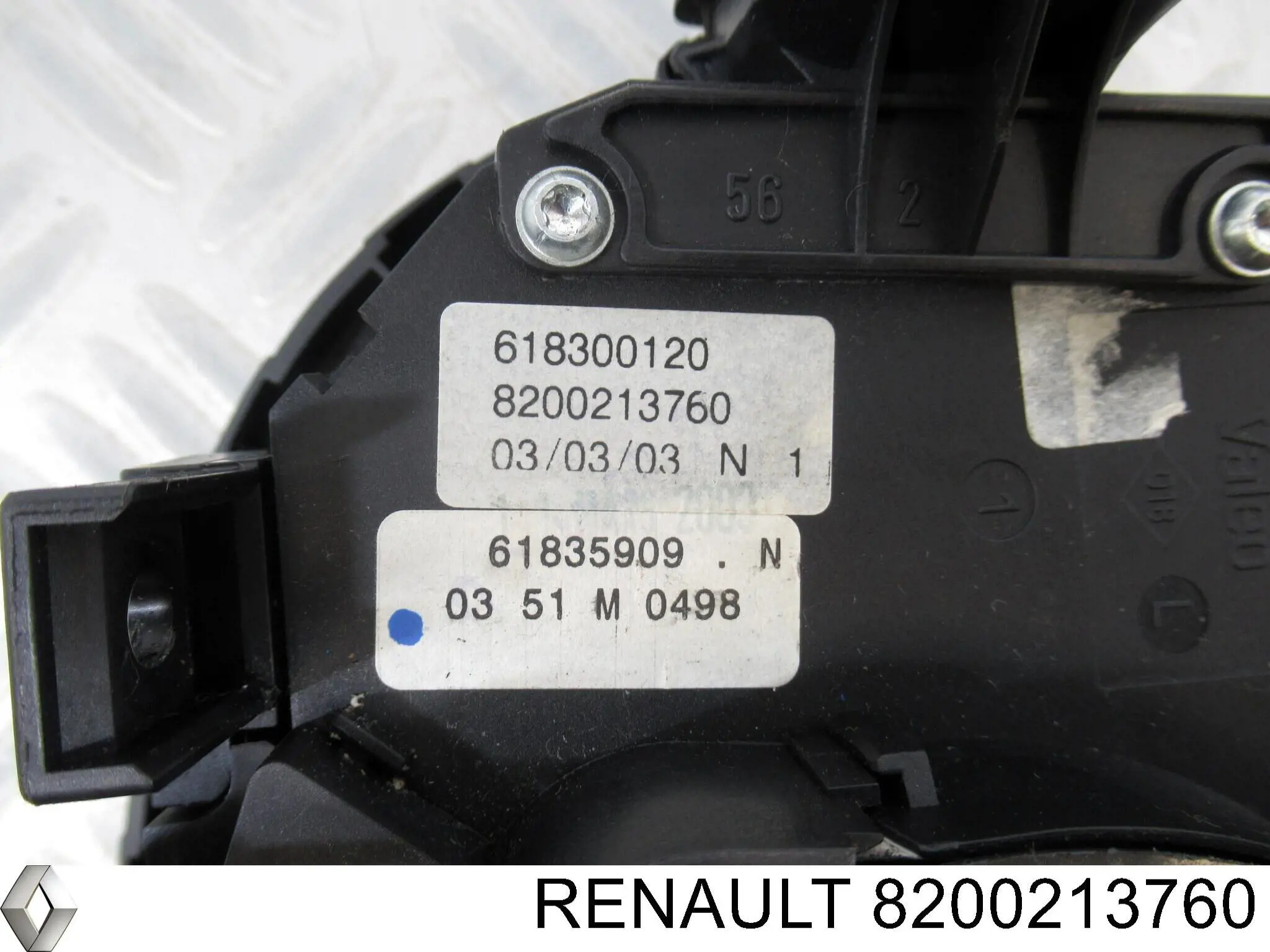 Подрулевой переключатель 8200213760 Renault (RVI)