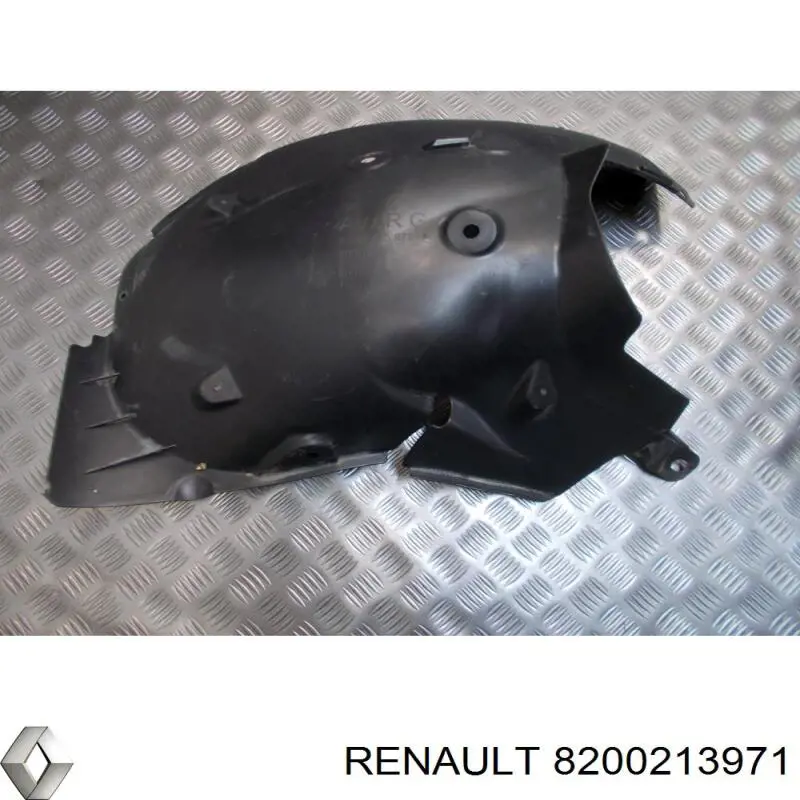 Подкрылок крыла переднего левый задний 8200213971 Renault (RVI)