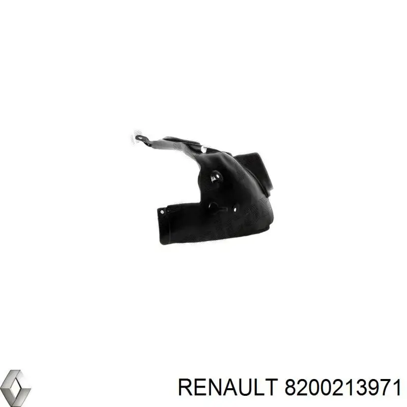 Подкрылок крыла переднего левый задний Renault (RVI) 8200213971 цена, от 15.72 USD