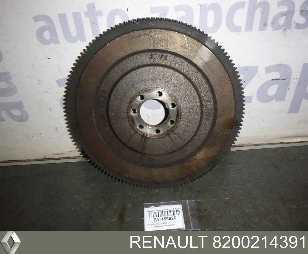 Маховик двигателя RENAULT 8200214391