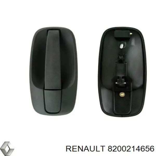 Ручка боковой двери наружная 8200214656 Renault (RVI)