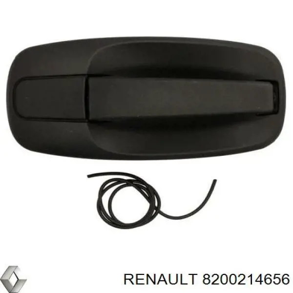 8200214656 Renault (RVI) maçaneta externa da porta lateral (deslizante)